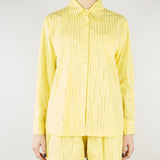 Camicia Giallo con strass all over NS227 38 NO SECRETS 
