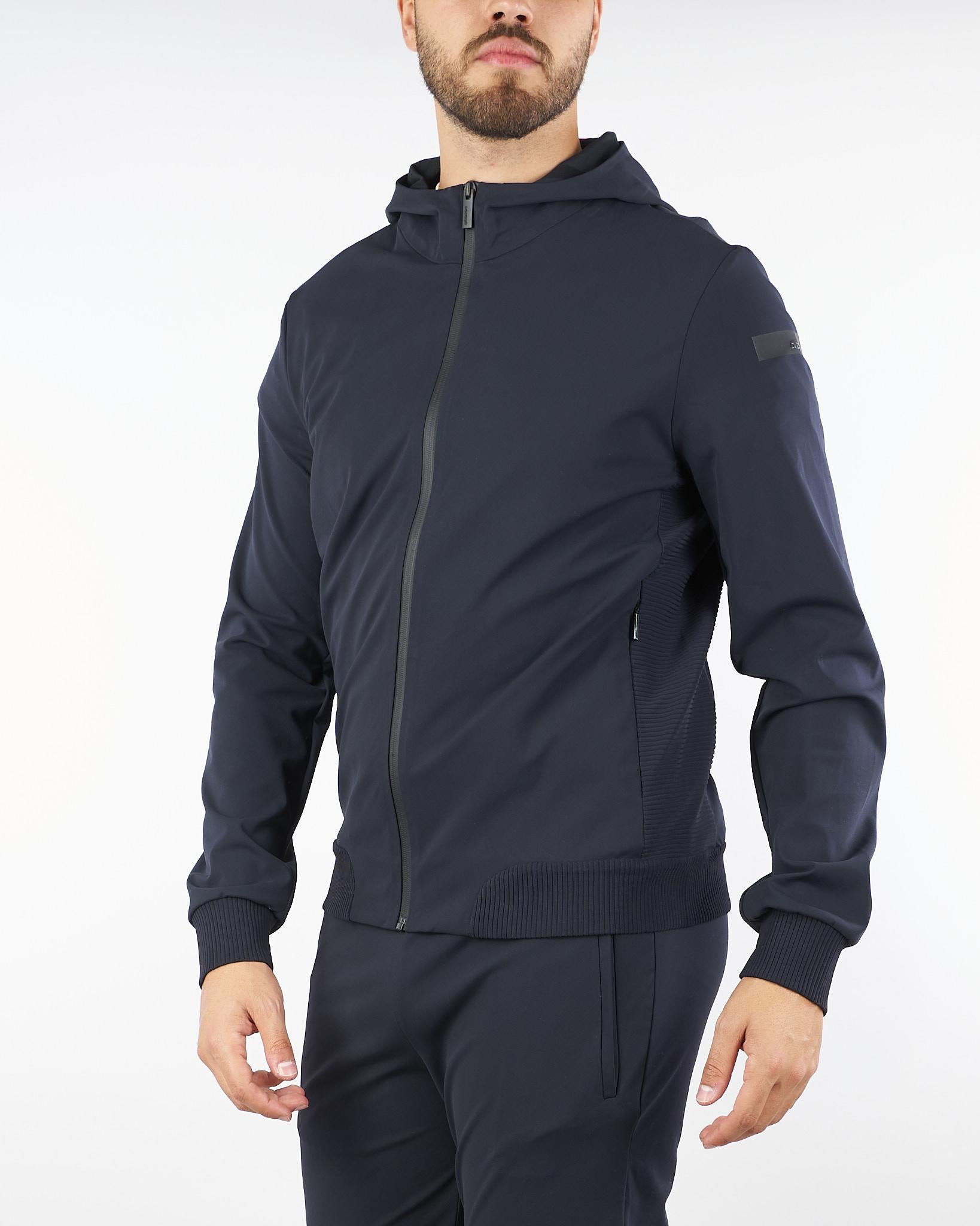 Felpa Blu Surflex Winter Soft Touch Hood Zip Fleece W25192 60 RRD 