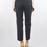Pantalone Antracite slim in gabardina MATRICE 4 MARELLA 