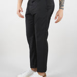 Pantalone Cooper Nero in fresco lana LP26001 D001 LOW BRAND 