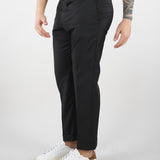 Pantalone Cooper Nero in fresco lana LP26001 D001 LOW BRAND 