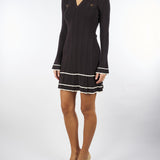 Abito Moro a costine con profili a contrasto TT3230 12996 TWIN SET 