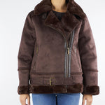 Giubbotto Moro Biker Effetto Scamosciato TF0091 69 VICOLO 