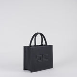 Tote piccola con impunture a contrasto