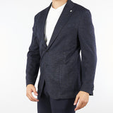 Giacca Blu microfantasia 3932G2724M253678 89 MANUEL RITZ 