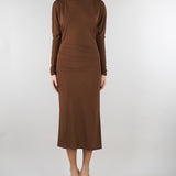 Abito Tabacco in jersey MSTSALVO 2 MAX MARA STUDIO 