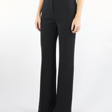 Pantalone Nero a zampa in cady ALABAMA 1 MAX MARA STUDIO 