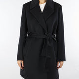 Cappotto Nero in pura lana e cashmere ERSILIA 3 MARELLA 