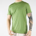 T-shirt Verde Mela in cotone Pima TH6709 02M LACOSTE 