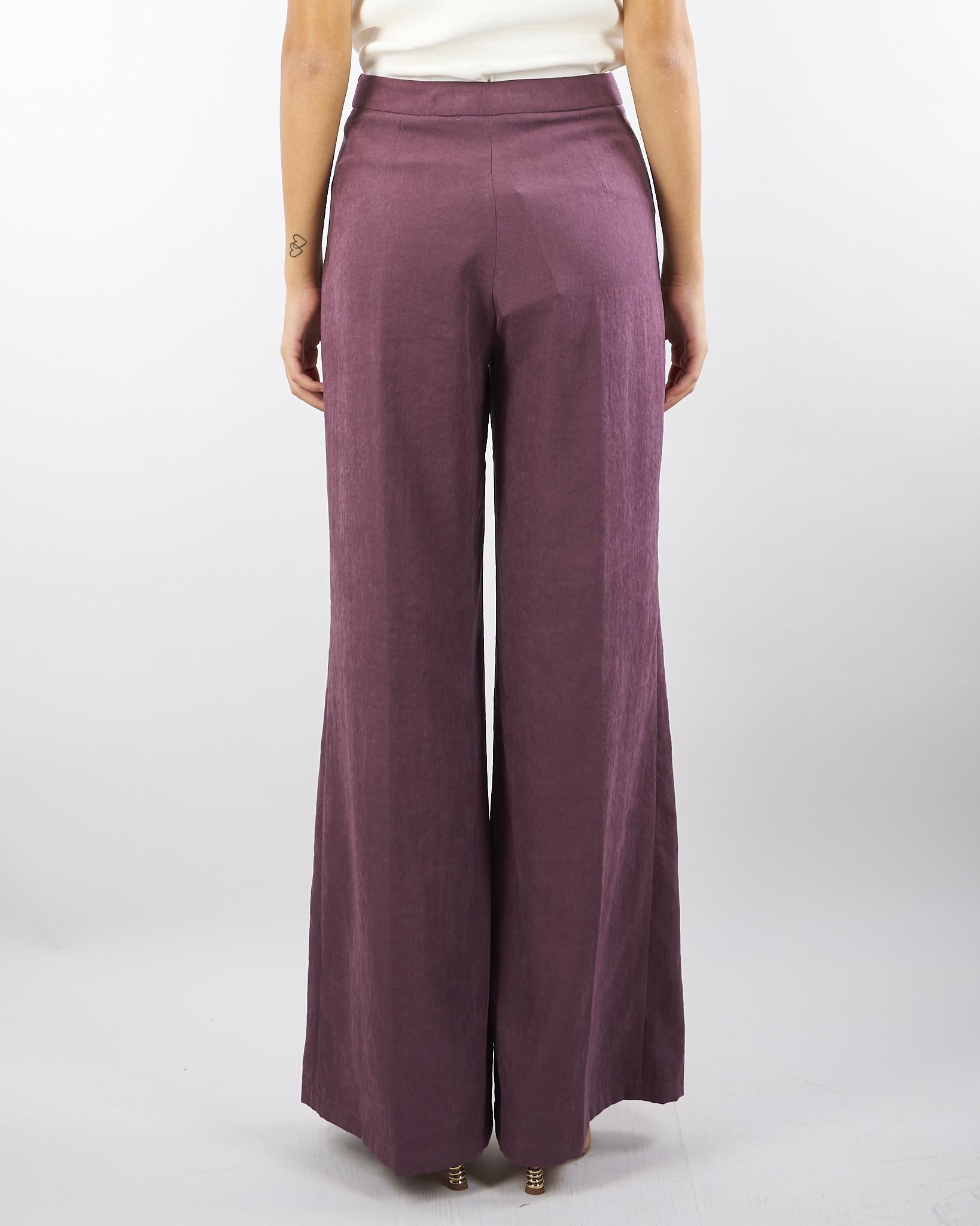 Pantalone Bordeaux wide leg PA288 85 BOHEMIAN VI 