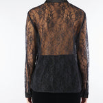 Camicia Nero in pizzo AT212 99 ATELIER LEGORA 