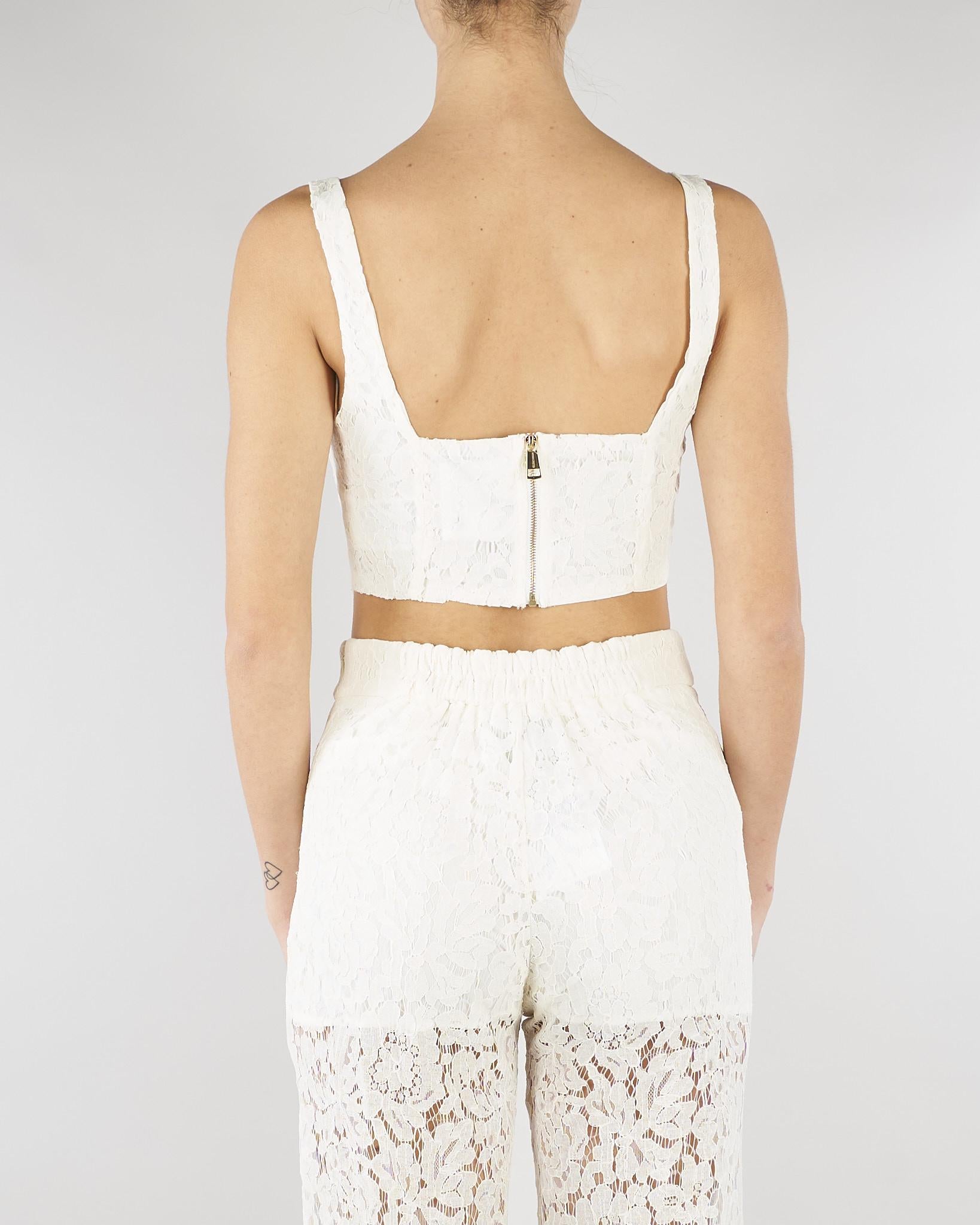 Top Panna in pizzo NS211 02 NO SECRETS 