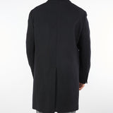Cappotto Nero in lana doppiopetto 3932C4438C253738 99 MANUEL RITZ 