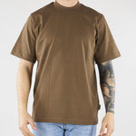 T-shirt Tortora in cotone pesante Relaxed fit XM4261 35 YES LONDON 