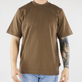 T-shirt Tortora in cotone pesante Relaxed fit XM4261 35 YES LONDON 