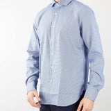 Camicia in cotone microfantasia Delsiena