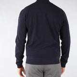 Maglia Blu Fleece Full Zip Knit 26112 60 RRD 
