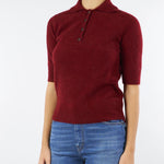 Polo Bordeaux in Raccoon V56800 85 VANISE' 