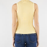 Maglia Giallo in filato di viscosa stretch WKDBAUTTA 3 MAX MARA WEEKEND 