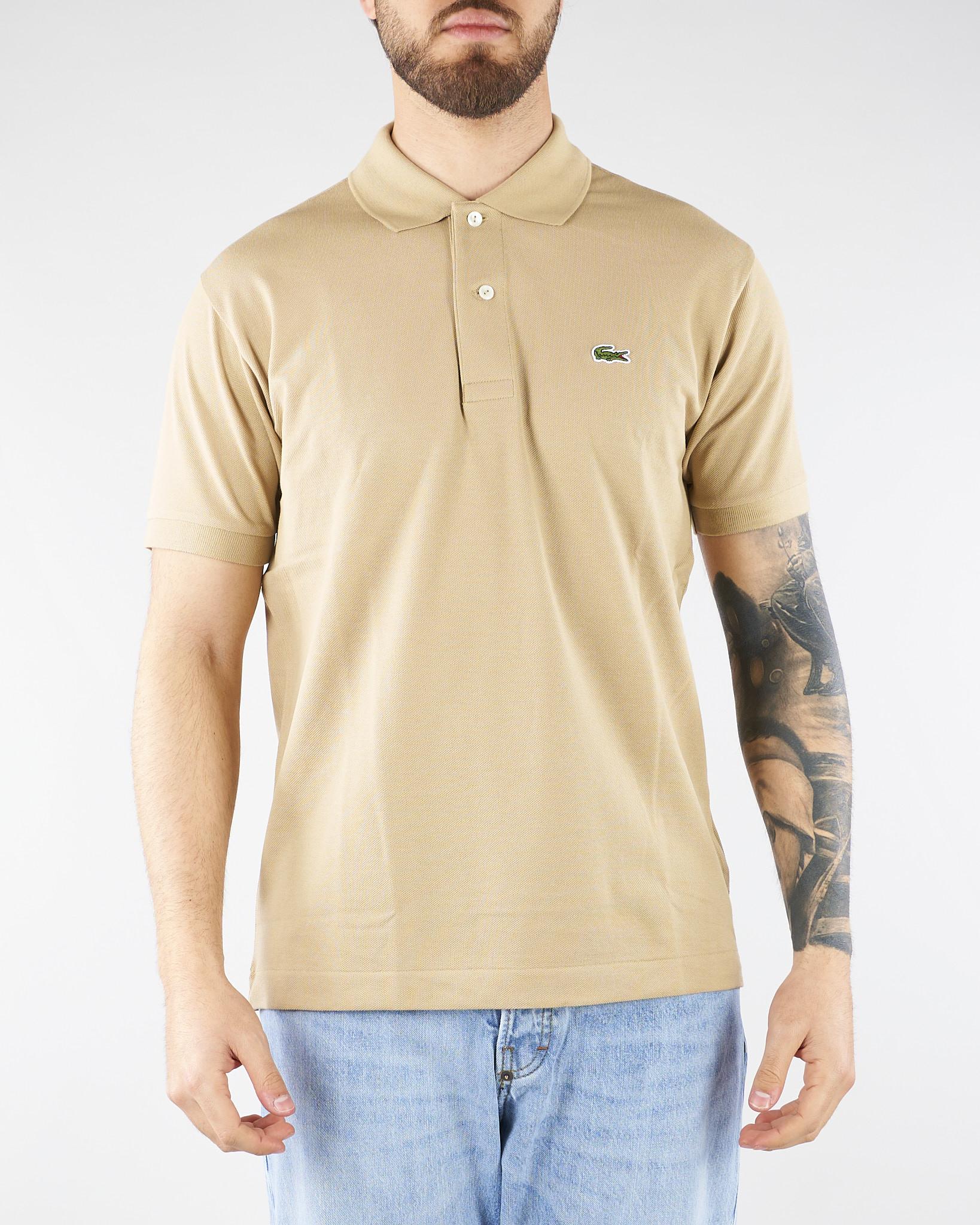 Polo Beige dal taglio classico L.12.12 Original 1212 02S LACOSTE 