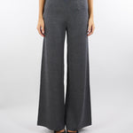 Pantaloni Antracite ampi in maglia ADAM 5 PENNY BLACK 