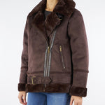 Giubbotto Moro Biker Effetto Scamosciato TF0091 69 VICOLO 