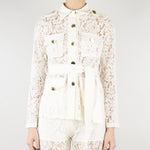 Camicia Panna in pizzo NS209 02 NO SECRETS 