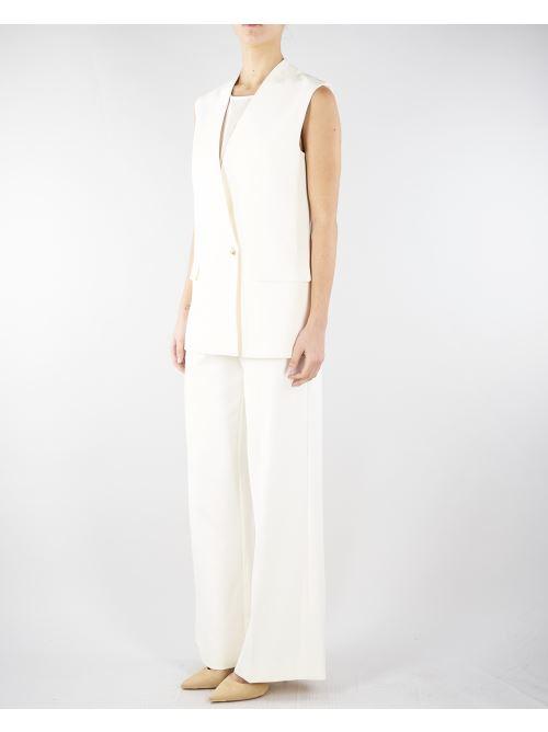Pantalone Ella Avorio con gamba dritta ELLA 4 NENETTE 