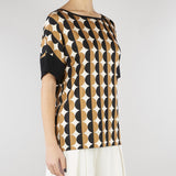 Blusa Nero-Crema a fantasia D5044271 01 CLIPS 