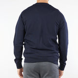 Cardigan Blu in pura lana merinos finezza 16 A005F001 6462 PAOLO PECORA 