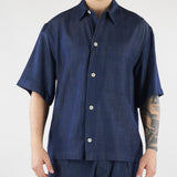 Camicia Blu Oversize effetto Denim CA3632 28 I'M BRIAN 