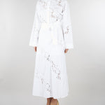 Gonna lunga Bianco in popeline e sangallo TT2030 1 TWIN SET 