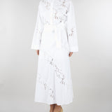 Gonna lunga Bianco in popeline e sangallo TT2030 1 TWIN SET 
