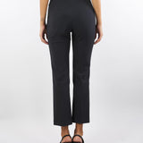 Pantaloni Nero in doppio crêpe PA10856E2 110 ELISABETTA FRANCHI 