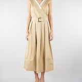 Abito Beige in gabardina WKDCONO 3 MAX MARA WEEKEND 