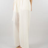 Pantalone Panna wide leg con elastico SS260135 2 ELEH 