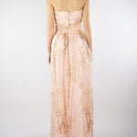 Abito Cipria in organza di seta stampata MSEDOMINIO 3 MAX MARA STUDIO 