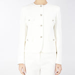 Giacca girocollo in cady YANA 9 MAX MARA STUDIO 