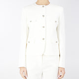 Giacca girocollo in cady YANA 9 MAX MARA STUDIO 