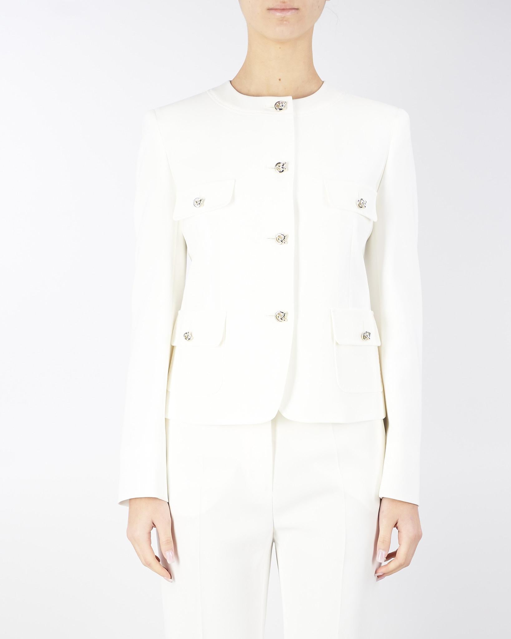 Giacca girocollo in cady YANA 9 MAX MARA STUDIO 