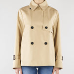 Trench Beige in gabardina antigoccia WKDBIGLIA 3 MAX MARA WEEKEND 