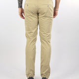 Pantalone Beige in cotone con tasche america