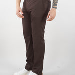 Pantalone Marrone in pura lana vergine e seta 2745792718487 30 CORNELIANI 