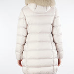 Piumino lungo Canapa con cappuccio e vera pelliccia 2243E2XX 06 COLMAR 