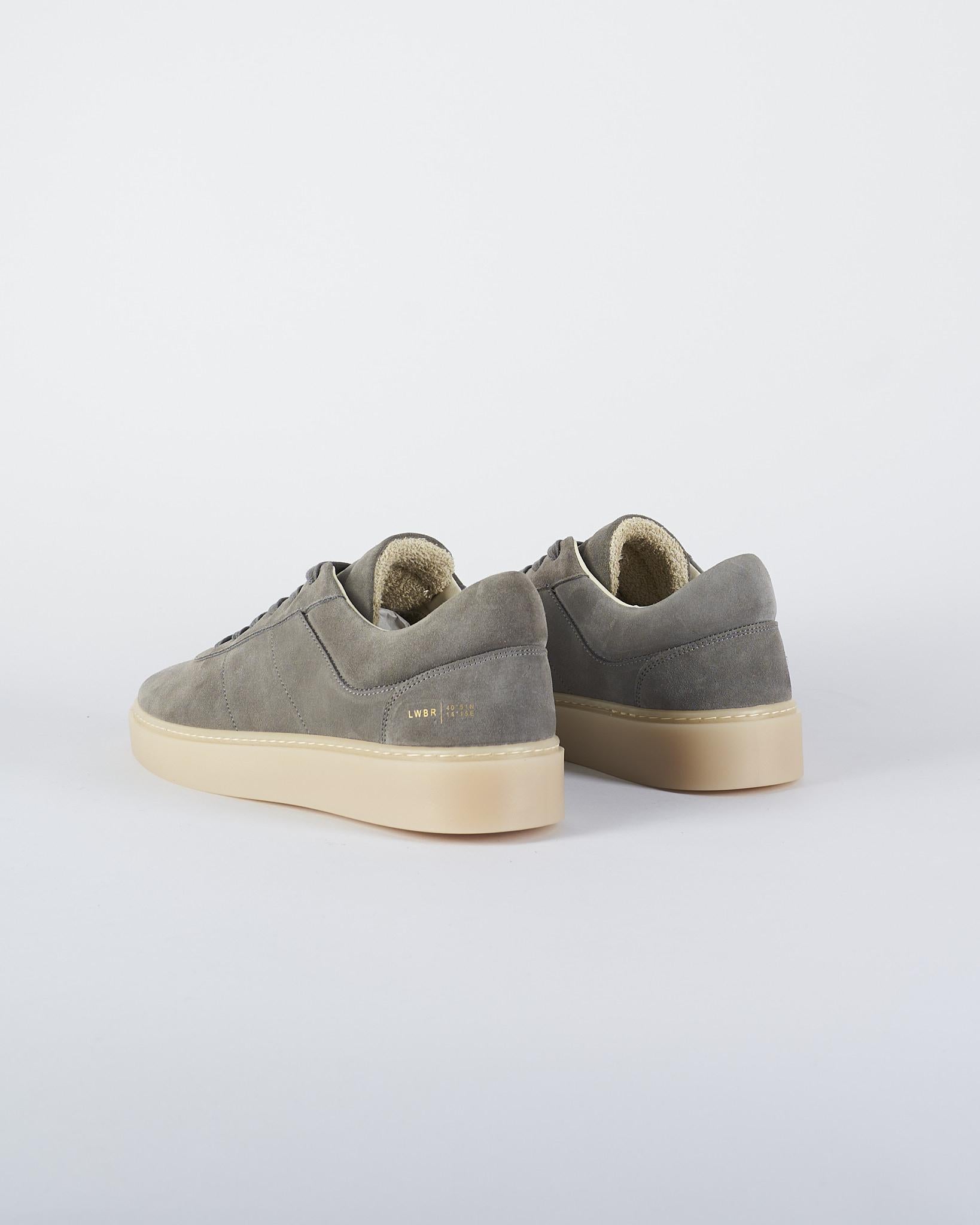 Sneakers Grigio in pelle scamosciata L1SFW25265253 N035 LOW BRAND 