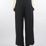 Pantalone Nero a vita alta BONDENO 1 MARELLA 