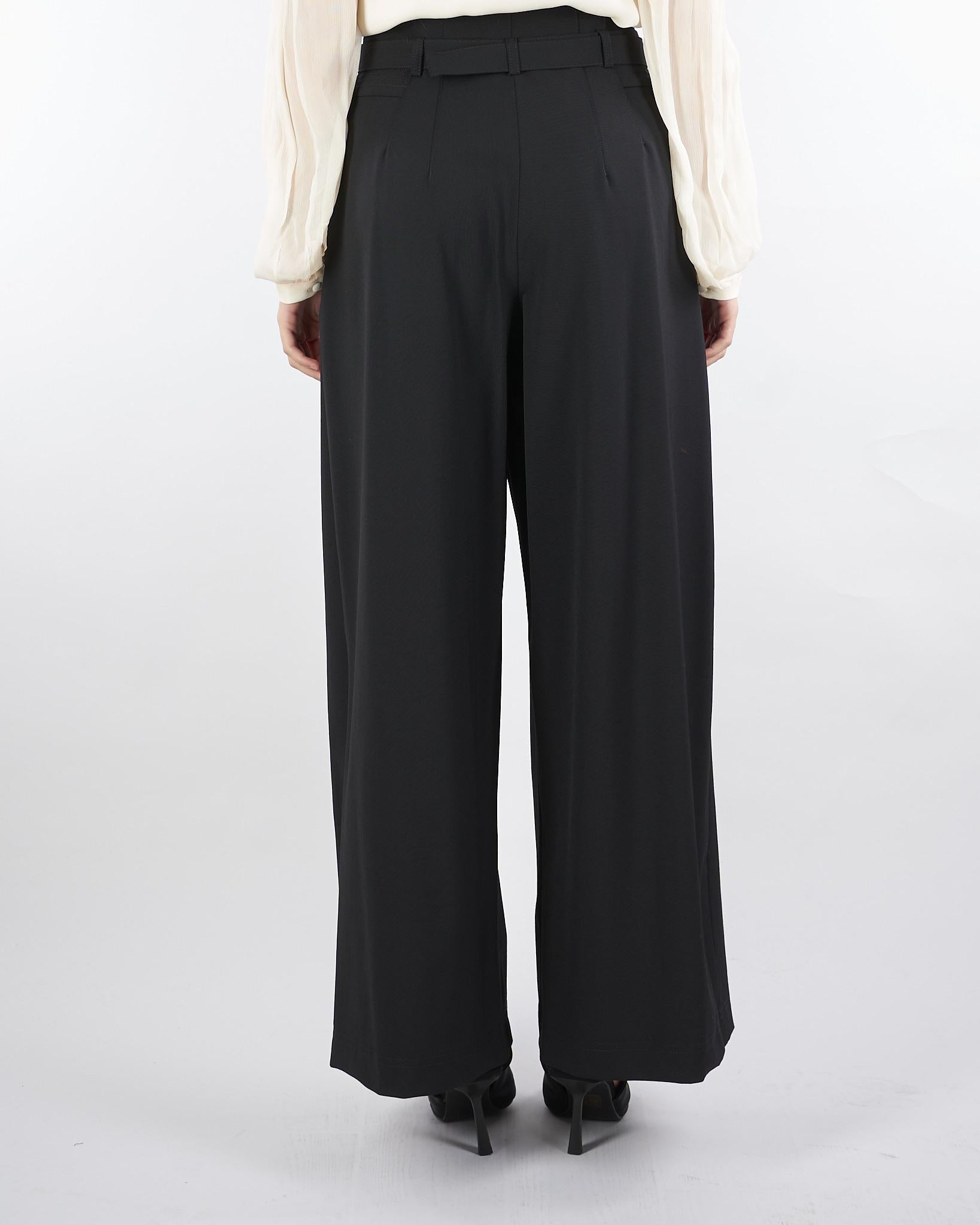 Pantalone Nero a vita alta BONDENO 1 MARELLA 