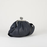 Borsa Pasticcino Bag Blu medium in montone WKACUBICO 91 MAX MARA WEEKEND 