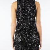 Top Nero in paillettes FILLY 1 MARELLA 