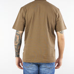 T-shirt Tabacco in cotone pesante XM4228 75 YES LONDON 